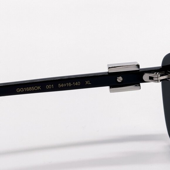 NEW GUCCI GG1685OK 001 BLACK WOMEN EYEGLASSES GUCCI - Picture 11 of 13